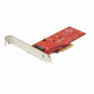 PEX4M2E1<BR>M.2 SSD - PCIe x4 変換アダプタ M.2 NGFF SSD(NVMe または AHCI)アダプターカード<BR>スターテック・ドットコム㈱
