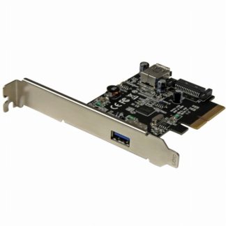 PEXUSB311EI2ポートUSB 3.1(10Gbps)増設PCI Expressカード USB Type-A(外部ポート x1/ 内部ポート x1) USB 3.1 Gen 2対応スターテック・ドットコム㈱