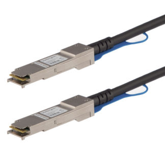 QSFP40GPC05M<BR>QSFP+ DAC Twinax ケーブル 0.5m MSA準拠 40GbE<BR>スターテック・ドットコム㈱