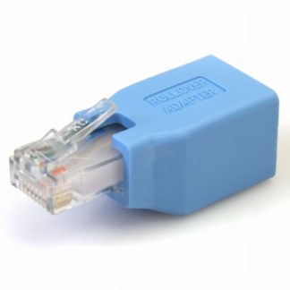 ROLLOVERCiscoコンソール ロールオーバーアダプタ RJ45/メス - RJ45/オススターテック・ドットコム㈱