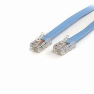 ROLLOVERMM61.8m シスコCisco規格準拠コンソール/ロールオーバー ケーブル RJ45/オス - RJ45/オススターテック・ドットコム㈱