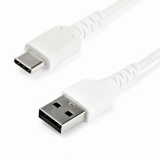RUSB2AC1MW1m USB-A-USB-C ケーブル USB 2.0準拠 ホワイトスターテック・ドットコム㈱