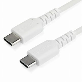 RUSB2CC1MW1m USB Type-C ケーブル ホワイト USB 2.0準拠データ&充電ケーブルスターテック・ドットコム㈱