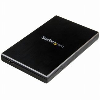 S251BMU313<BR>USB 3.1(10 Gbps)接続2.5インチSATA SSD/HDDドライブケース アルミ製ポータブル&シングルドライブケース<BR>スターテック・ドットコム㈱