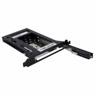 S25SLOTRPCI拡張スロット設置型2.5インチSATA HDD/SSD リムーバブルラック ドライブ収納用トレイ不要 SATA rev.1/2/3に対応スターテック・ドットコム㈱