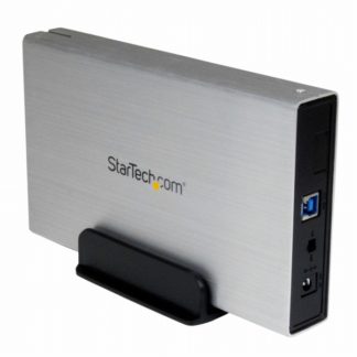 S3510SMU33外付け3.5インチHDDケース シルバー USB3.0接続SATA 3.0対応ハードディスクケース UASP対応スターテック・ドットコム㈱