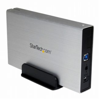 S3510SMU33<BR>外付け3.5インチHDDケース シルバー USB3.0接続SATA 3.0対応ハードディスクケース UASP対応<BR>スターテック・ドットコム㈱