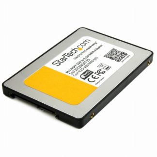 SAT2M2NGFF25<BR>M.2 SSD - 2.5インチSATA 3.0 変換アダプタ アルミ保護ケース付属 9.5mm高さ対応NGFFソリッドステートドライブ変換アダプタ<BR>スターテック・ドットコム㈱