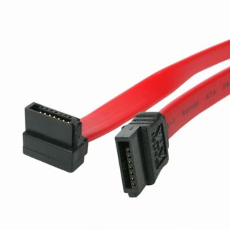 SATA24RA1<BR>60cm シリアルATAケーブル 片側下向きL型タイプ SATA (7ピン) メス/ SATA (7ピン) メス<BR>スターテック・ドットコム㈱