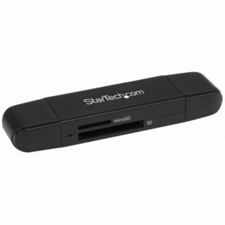 SDMSDRWU3AC<BR>USB 3.0接続SD/microSDメモリーカードリーダー&ライター USB Type-C/Type-A接続に対応<BR>スターテック・ドットコム㈱