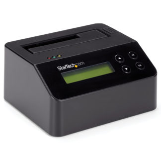 SDOCK1EU3P2<BR>ハードディスク対応スタンド&イレーサー 2.5/3.5インチSATA SSD/HDD対応ドック PC不要のスタンドアローン 4Knサポート<BR>スターテック・ドットコム㈱