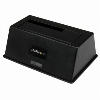 SDOCKU33EBV<BR>eSATA/USB3.0接続クレードル式SATA3.0対応HDD/SSDドッキングステーション/リーダーライター 2.5/3.5インチ共用HDDハードディスクスタンド UASP対応 ブラック<BR>スターテック・ドットコム㈱