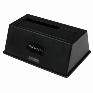 SDOCKU33EBVeSATA/USB3.0接続クレードル式SATA3.0対応HDD/SSDドッキングステーション/リーダーライター 2.5/3.5インチ共用HDDハードディスクスタンド UASP対応 ブラックスターテック・ドットコム㈱