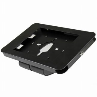 SECTBLTPOS<BR>iPad対応タブレットスタンド 盗難防止ロック付き 最大9.7インチタブレットに対応 デスクや壁面に取付け可能 スチール製ケース<BR>スターテック・ドットコム㈱
