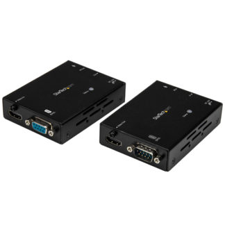 ST121HDBTL<BR>Cat5e/Cat6ケーブル使用HDMIエクステンダー延長器 HDBaseT認証取得 4K(最大35m)/HD(最大70m) PoE/ IR/ RS-232C対応<BR>スターテック・ドットコム㈱