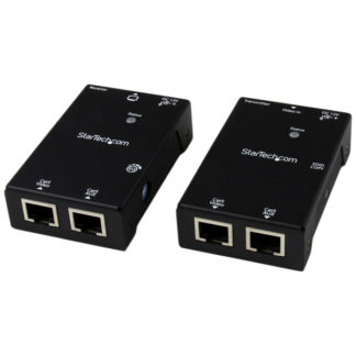 ST121SHD50<BR>Cat5e/Cat6対応1ポートHDMIエクステンダー(延長器) UTPケーブルで電源供給 最大50mまで延長(Cat5e使用時) 送信機/受信機セットモデル 1920x1080/1080p<BR>スターテック・ドットコム㈱