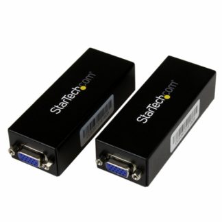 ST121UTPEP<BR>Cat5対応VGA/アナログRGBビデオディスプレイ延長器/エクステンダーセット 最大80mまで延長 送信機/受信機セットモデル<BR>スターテック・ドットコム㈱