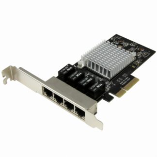 ST4000SPEXI<BR>4ポート ギガビットイーサネット増設PCI Express LANカード Intel I350チップセット搭載NIC/ネットワークアダプタカード<BR>スターテック・ドットコム㈱