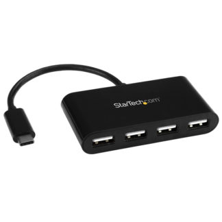 ST4200MINIC<BR>4ポート USB-Cハブ USB-C - 4x USB-A USB 2.0準拠<BR>スターテック・ドットコム㈱