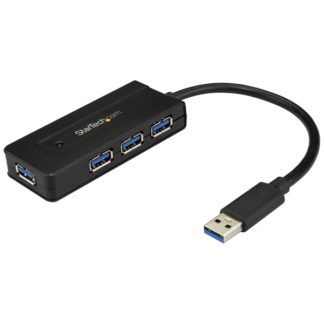 ST4300MINI4ポート USB 3.0ハブ 充電ポート付きミニハブ ACアダプタ付属スターテック・ドットコム㈱