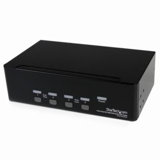 SV431DD2DUA4ポート デュアルDVIモニター対応USB接続KVMスイッチ/PCパソコンCPU切替器スターテック・ドットコム㈱