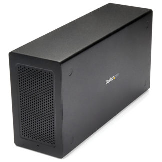 TB31PCIEX16<BR>Thunderbolt 3接続PCIe外付けケース DisplayPort用モニターポート サンダーボルト3 - PCI Express x16 アルミ筐体<BR>スターテック・ドットコム㈱