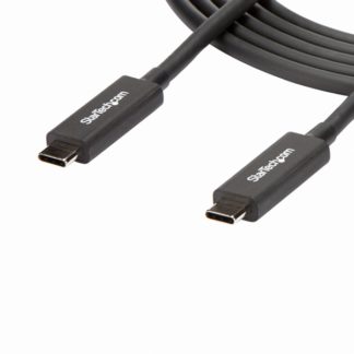 TBLT3MM2MAThunderbolt 3 ケーブル 2m USB PD 100W対応 40Gbps USB-C - USB-C ケーブル サンダーボルト3 USB Type-C 充電ケーブルスターテック・ドットコム㈱