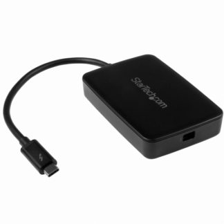 TBT3TBTADAP<BR>Thunderbolt 3 - Thunderbolt 変換アダプタ Windows/Mac対応 サンダーボルト3 USB-C 24ピン(オス) - サンダーボルト 20ピン(メス)<BR>スターテック・ドットコム㈱