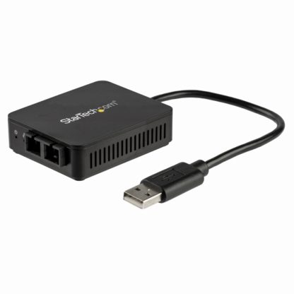 US100A20FXSCUSB 2.0 - 光ファイバー変換アダプタ 100Base-FX 2芯SCコネクタ マルチモード Windows/ Mac/ Linux対応 USBネットワークアダプタスターテック・ドットコム㈱