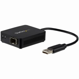 US100A20SFPUSB 2.0 - 光ファイバー変換アダプタ オープンSFP 100Mbps Windows/ Mac/ Linux対応 USBネットワークアダプタスターテック・ドットコム㈱