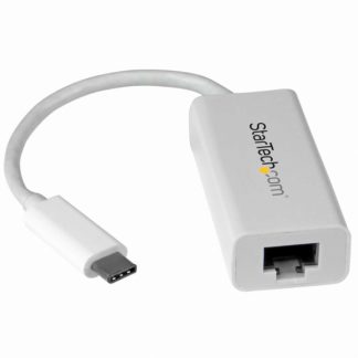 US1GC30WUSB-C接続ギガビット有線LAN変換アダプタ ホワイト USB 3.1 Type-C(オス) - RJ45(メス) USB 3.1 Gen 1 (5Gbps)スターテック・ドットコム㈱