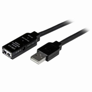 USB2AAEXT10MUSB 2.0 アクティブ延長ケーブル 10m Type-A(オス) - Type-A(メス) USB2.0 リピータケーブルスターテック・ドットコム㈱