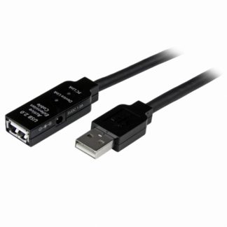 USB2AAEXT10M<BR>USB 2.0 アクティブ延長ケーブル 10m Type-A(オス) - Type-A(メス) USB2.0 リピータケーブル<BR>スターテック・ドットコム㈱