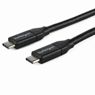 USB2C5C1MUSB 2.0 Type-C ケーブル 1m 給電充電対応(最大5A) USB-C/ オス - USB-C/ オス USB 2.0規格準拠 USB-IF認証済みスターテック・ドットコム㈱