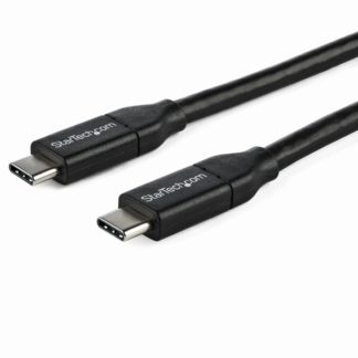 USB2C5C1M<BR>USB 2.0 Type-C ケーブル 1m 給電充電対応(最大5A) USB-C/ オス - USB-C/ オス USB 2.0規格準拠 USB-IF認証済み<BR>スターテック・ドットコム㈱