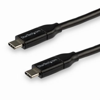 USB2C5C3M<BR>USB 2.0 Type-C ケーブル 3m 給電充電対応(最大5A) USB-C/ オス - USB-C/ オス USB 2.0規格準拠 USB-IF認証済み<BR>スターテック・ドットコム㈱