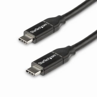 USB2C5C50CMUSB 2.0 Type-C ケーブル 0.5m 給電充電対応(最大5A) USB-C/ オス - USB-C/ オス USB 2.0規格準拠 USB-IF認証済みスターテック・ドットコム㈱