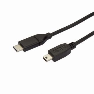 USB2CMB2MUSB-C - USB mini-B ケーブル USB Type-C(オス)/USBミニB(オス) 2m USB 2.0ケーブルスターテック・ドットコム㈱