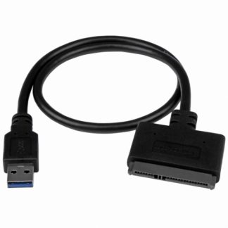 USB312SAT3CB2.5インチSATA - USB 3.1 アダプタケーブル USB 3.1 Gen 2(10 Gbps) 2.5インチSATA SSD/HDD対応 USBバスパワー対応スターテック・ドットコム㈱