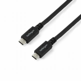 USB315C5C6<BR>USB 3.0 Type-C ケーブル 1.8m 給電充電対応(最大5A) USB-C/ オス - USB-C/ オス USB 3.0(5Gbps) USB-IF認証<BR>スターテック・ドットコム㈱
