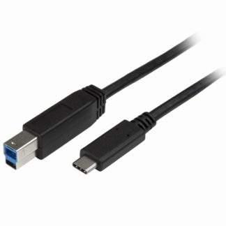 USB315CB2M<BR>USB-C - USB-B ケーブル 2m オス/オス USB 3.0準拠<BR>スターテック・ドットコム㈱