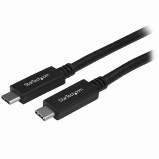 USB31CC50CM<BR>USB-C - USB-C ケーブル 0.5m オス/オス USB 3.1 (10Gbps) USB-C充電ケーブル USB Type-Cケーブル<BR>スターテック・ドットコム㈱