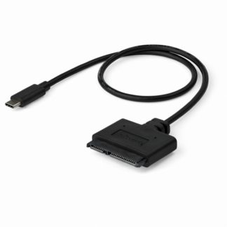 USB31CSAT3CB<BR>USB 3.1 (10Gbps)対応SATA - USB変換アダプタケーブル 2.5インチSATA SSD/HDDに対応 ノートパソコンのUSB-C (Type-C) ポートに接続 SATA 1.0/2.0/3.0規格対応<BR>スターテック・ドットコム㈱