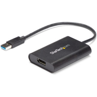 USB32DPES2<BR>USB 3.0-DisplayPortディスプレイ変換アダプタ 4K/30Hz 4K対応USB接続ビデオカード<BR>スターテック・ドットコム㈱
