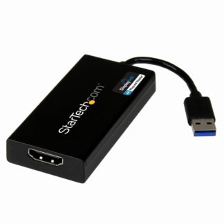 USB32HD4KUSB 3.0接続4K対応HDMI外付けグラフィックアダプタ DisplayLink認定 Ultra HD対応 1x USB 3.0 タイプA オス - 1x HDMI メススターテック・ドットコム㈱