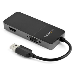 USB32HDVGAUSB 3.0-HDMI/VGA 変換アダプタ 4K/30Hz対応 Mac/Windows対応 USB Type-AポートからHDMI/RGB変換スターテック・ドットコム㈱