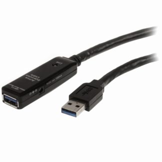 USB3AAEXT10MUSB 3.0 アクティブ延長ケーブル 10m Type-A(オス) - Type-A(メス) USB 3.0 リピータケーブルスターテック・ドットコム㈱