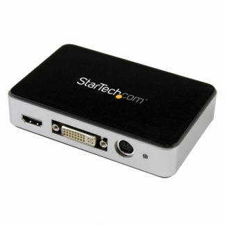 USB3HDCAP<BR>USB3.0接続ビデオキャプチャーユニット HDMI/ DVI/ VGA(アナログRGB)/ コンポーネント/ S端子/ コンポジット対応 1080p 60fps H.264エンコーダ搭載<BR>スターテック・ドットコム㈱