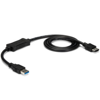 USB3S2ESATA3<BR>USB 3.0 - eSATA変換アダプタケーブル (91cm) eSATA対応HDD/SSD/光学ドライブを接続可能<BR>スターテック・ドットコム㈱