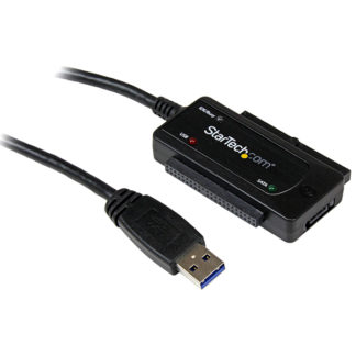 USB3SSATAIDEUSB3.0 - SATA/IDEドライブ変換アダプタ SuperSpeed USB-2.5/3.5インチ HDD&SSD ブラックスターテック・ドットコム㈱